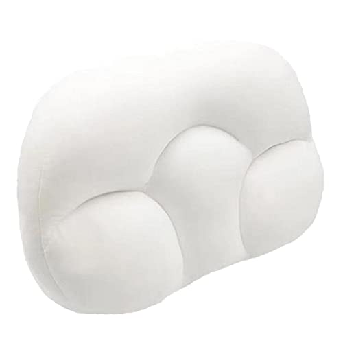 ATORSE® 3D Pillow Foam Sleep Pillow Egg Sleepers Memory Foam Bedding Neck Protection White