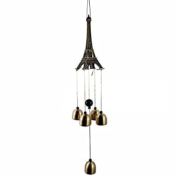 TRT-Sales Eiffel Tower Metal Windchimes