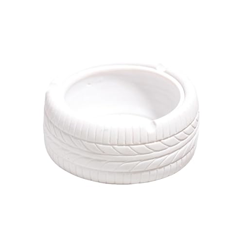 Tire Shape Ashtray Resin Decoration Ashtray for Living Room Home Accessories White|Home & Garden|1 Tire Shape Ashtray