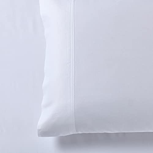 California King, White : ABRIPEDIC Bamboo Sheets, 600 Thread Count, Silky Soft Sheets 100% Viscose from Bamboo Sheet Set, California-King, White