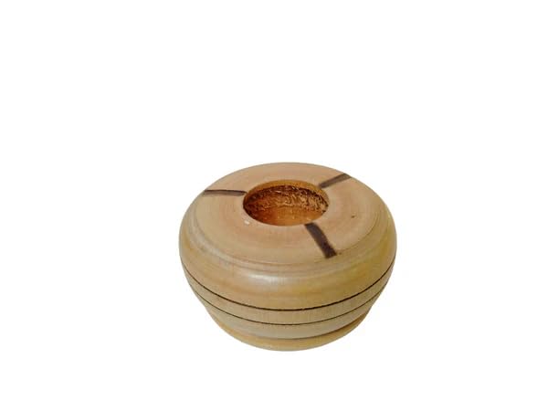 Wooden Ash Tray, Round Shaped