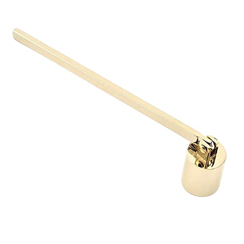 CALANDIS™ Candle Snuffer Home Tool Long Handle Bell Extinguisher 19.3Cm Gold | Handcrafted & Finished Pieces | Home Dacor & Accent | Candles & Holders