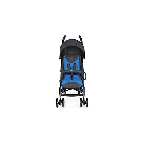 Chicco Echo Stroller with Bumper Bar, Pram for 0 to 5 years New Born / Baby / Toddler / Kid (Boy,Girl), Fully Reclining Backrest with 4 Positions, Adjustable Leg Rest, Compact Umbrella Fold with Easy to Carry Handle, 5-Point Safety Harness, Large Canopy w