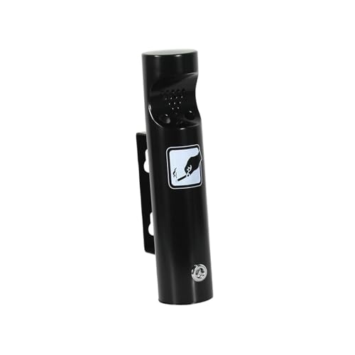 Ashtray Stainless Steel Wall Mount Practical Ash Holder for Patio Bar Garden Black|Home & Garden|1 Ashtray Cylinder