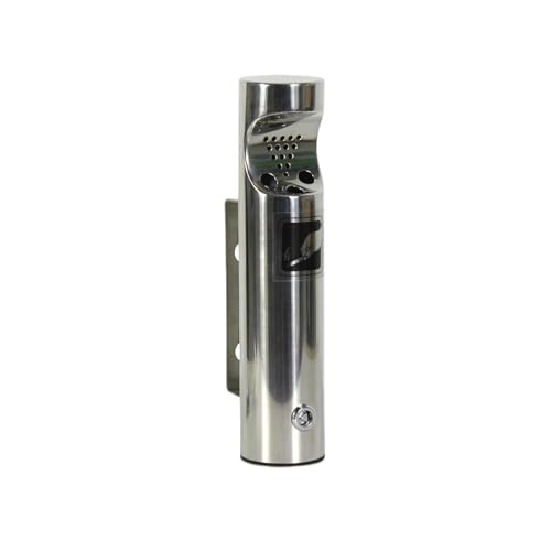 Ashtray Stainless Steel Wall Mount Practical Ash Holder for Patio Bar Garden Argent|Home & Garden|1 Ashtray Cylinder