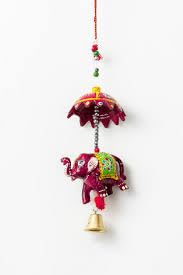 Diana Creations Rajasthani Wind Chime Latkan Sidedoor Hanging Touch of Vibrant Colours