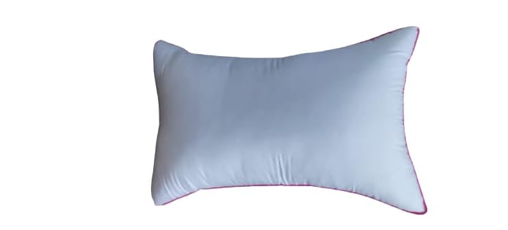 Aaradhya Pillow Conjugate Fiber Feeling Satin Fabric Bed Pillow for Sleeping (Size : 17 x 27 || Set of 8 Piece)