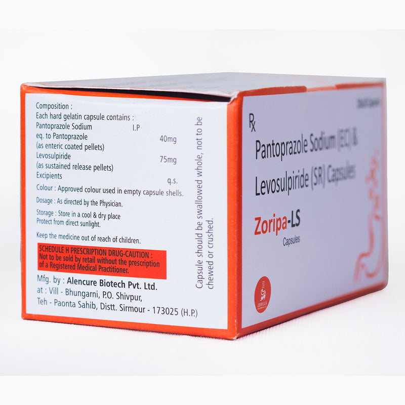 Zoripa-LS I Pantoprazole Sodium I 10 Capsules