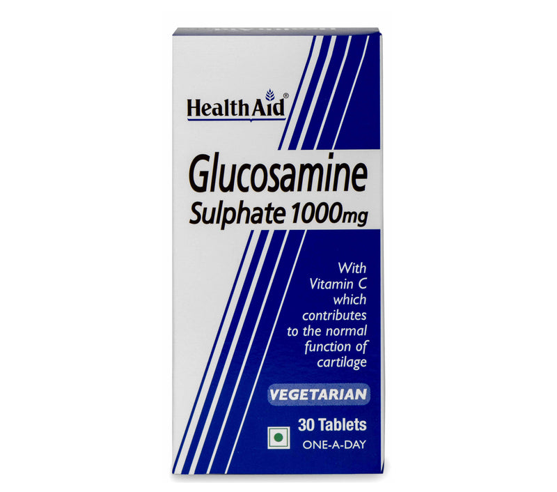 HealthAid I Glucosamine Sulphate I 2KCI 1000 mg I 30 Tablets