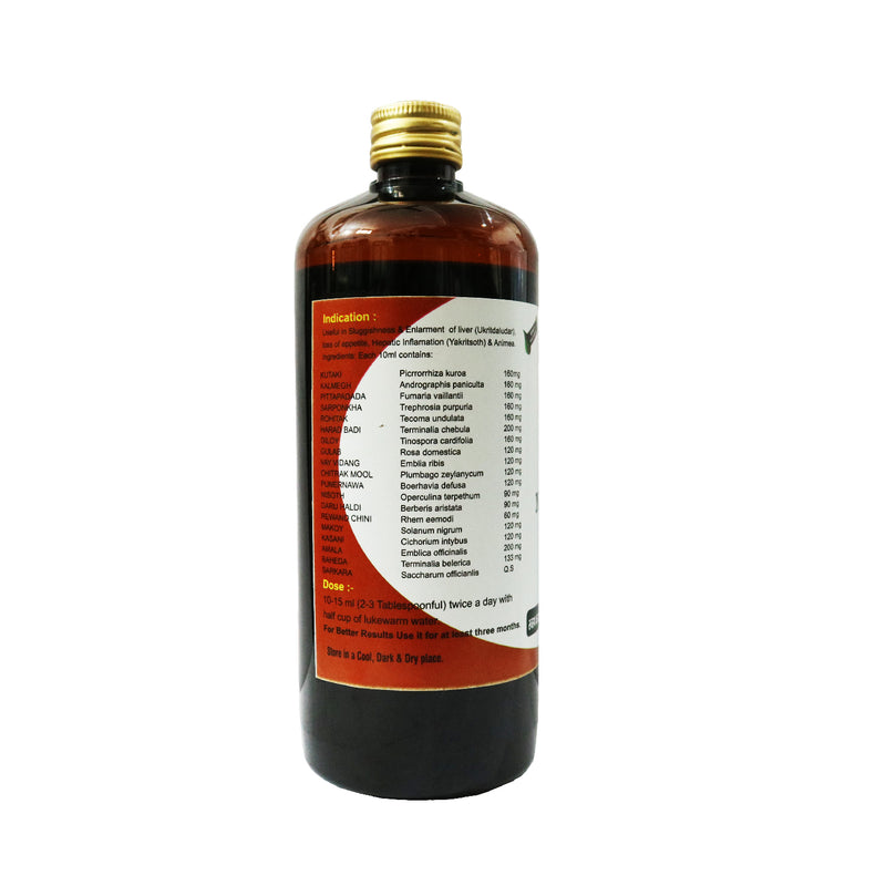 Dr.Bhargav's Renospas Syrup 500 ml & Bhringraj 60 Capsule