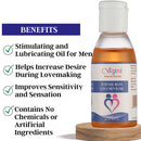 Vigini Intense Blue 9 inch Growth Sexual Lubricants Lube Delay Men's Massage Oil & Straight Stamina Testosterone Power Booster Capsule For Men-25ml+30Caps