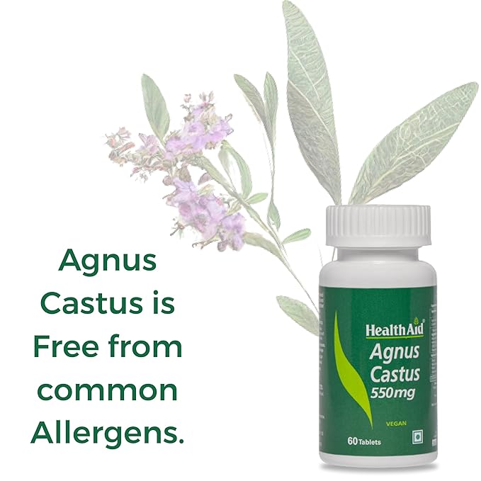 HealthAid I Agnus Castus 550 mg I 60 Tablets