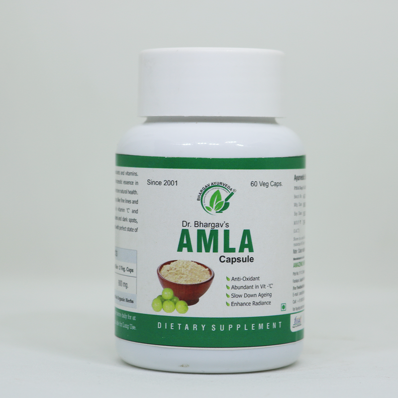 Dr.Bhargav's Aloe vera 60 Capsule & Amla 60 Capsule