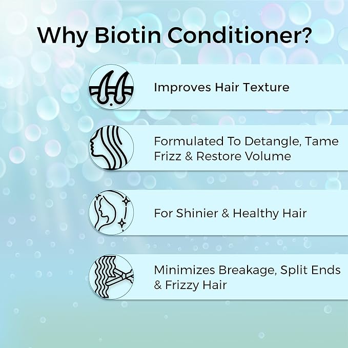 HealthAid I Biotin Conditioner with Keratin I Collagen 200 ml