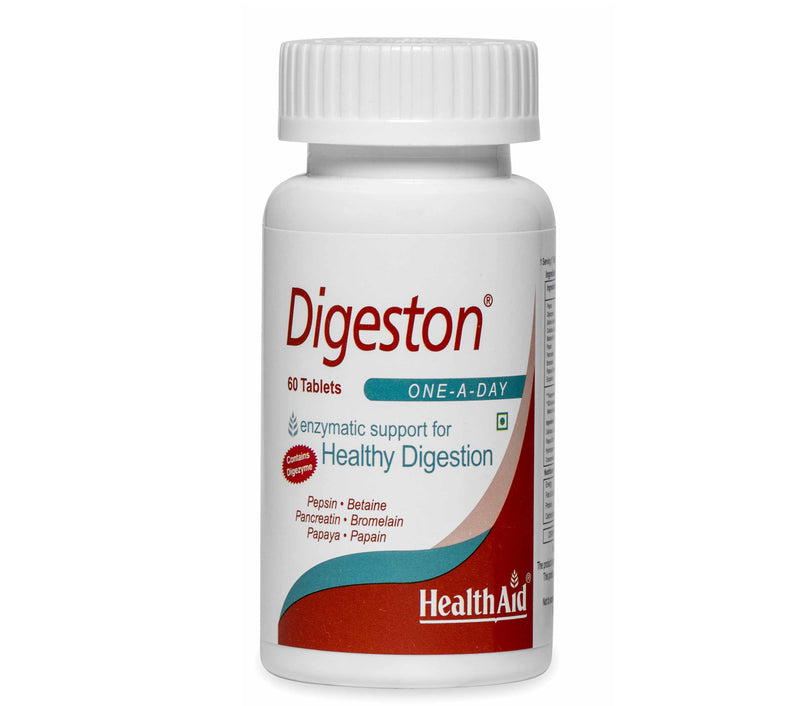 HealthAid I Digeston I Papaya I Digestive Enzymes I 60 Tablets