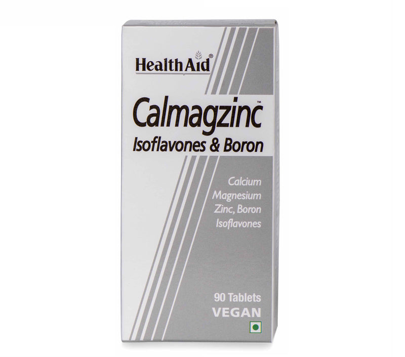 HealthAid I Calmagzinc I Calcium I Magnesium I Zinc I 90 Tablets