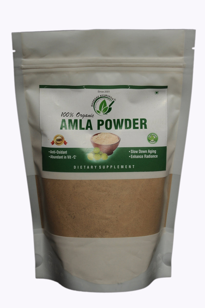 Dr.Bhargav's Amla Powder 100 gms & Bhunimbadi+Syrup 500 ml with Mulethi Powder 100 gms