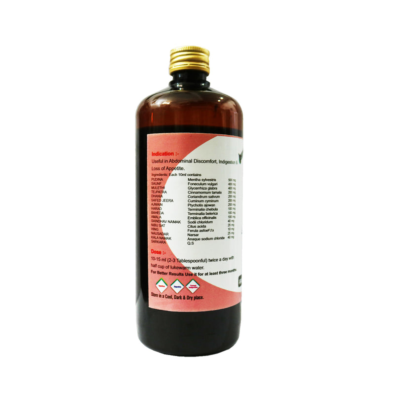 Dr.Bhargav's Amozyme Syrup 500 ml & Kabj Safa Powder 100 gms