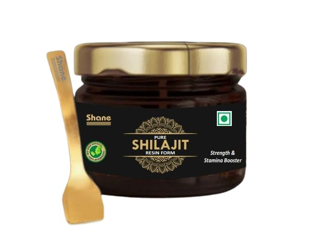 Shane I Pure Shilajit Resin Form I Strength & Stamina Booster I 100% Ayurvedic I No Side Effect I Helps Boost Testo Levels I Helps Build Muscle Mass I Helps Enhance Performance I Helps Boost Immunity I 20 GM