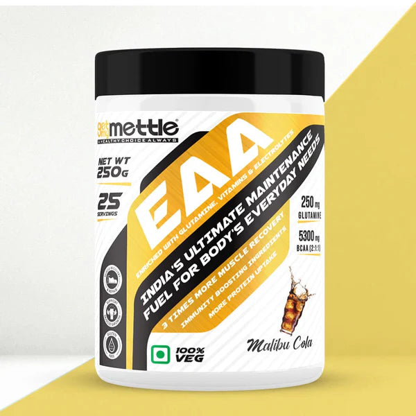 GetmyMettle EAA: Ultimate Maintenance Fuel Enriched with Glutamine, Vitamins, and Electrolytes