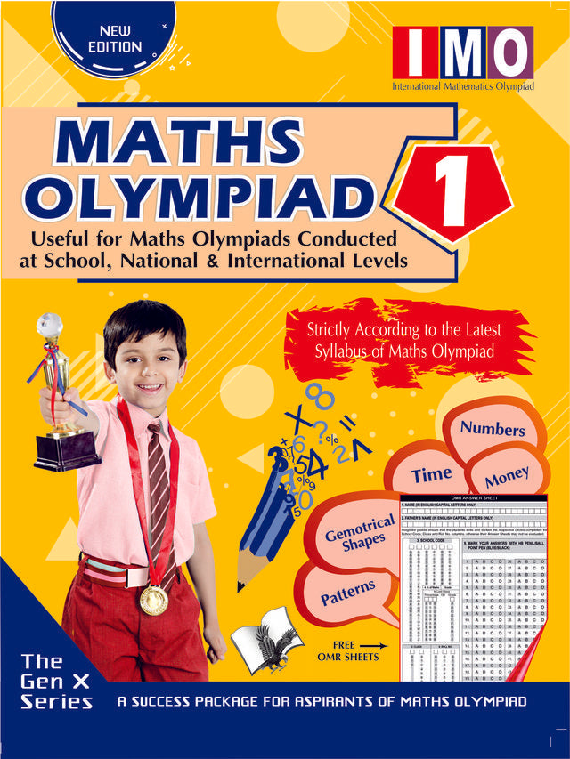 International Maths Olympiad - Class 1 (With OMR Sheets)