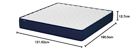 Comforto Orthopedic Doctor Plus 5 Inch 3-Layered Memory Foam Mattress (75x48x5 Inch, Double Size Mattress)