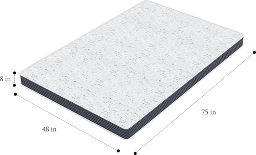 WESTIDO SteadySupport Multiple High Resilience (HR) Foam | High Resilience (HR) Foam Knitted Fabric Single Size Zero Partner Disturbance SteadySupport8inch48x75