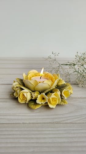 The Yellow-Rose Candle