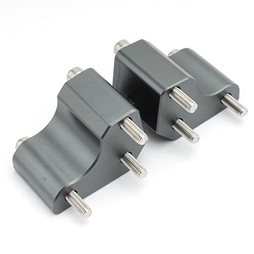 UJEAVETTE Aluminum Handlebar Risers for GTR1400 Easy Install Grey