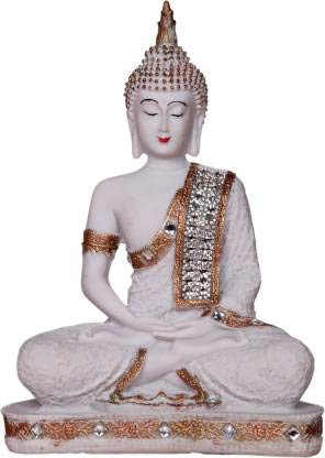 Beautiful Lord Gautam Buddha in Meditating Position Statue for Home Decor