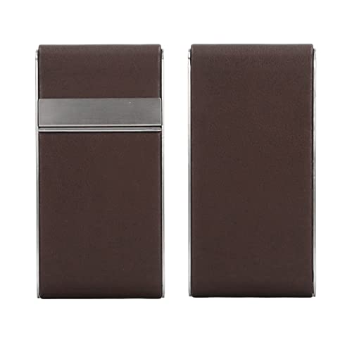 Cigarette Case, Portable Cigarette Box for Office (Coffee)