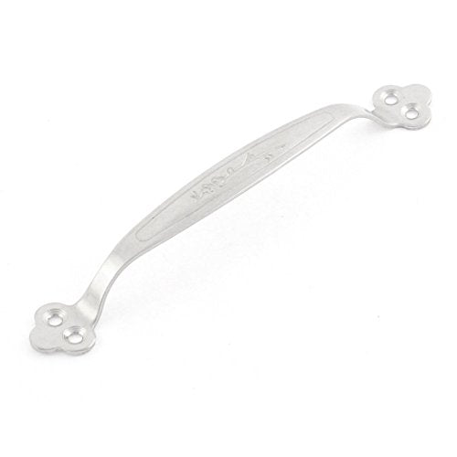 Echocart 6-inch Stainless Steel Flower Print Cabinet Drawer Door Pull Handle