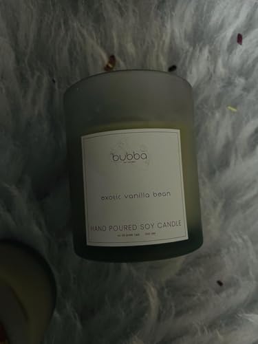 bubba by Tanisha Soy Wax Candle (Exotic Vanilla Beans)