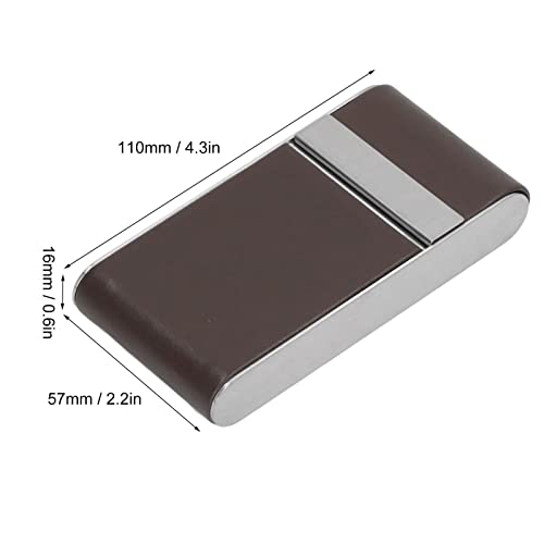 Cigarette Case, Portable Cigarette Box for Office (Coffee)