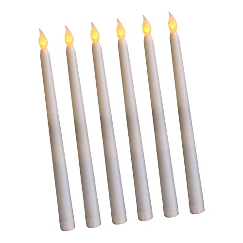 ATORSE® 6 Pieces Flameless Led Candles Battery Operated for Party Halloween Table