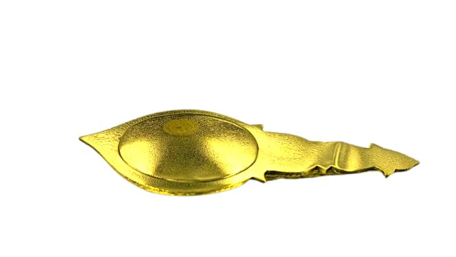 Aranmula Kannadi Ashtamangalya Valkkanadi Brass Metal Hand Mirror