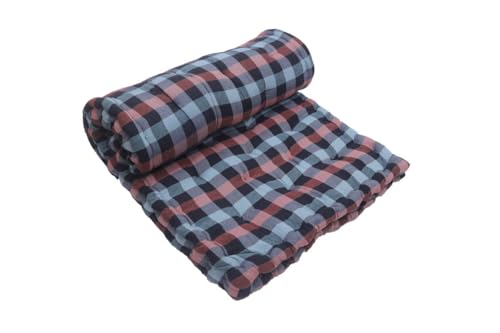 CHILLI BILLI 5 inch Foldable Soft Cotton Box Quilt,Multi (6x6) (Pack of 1)