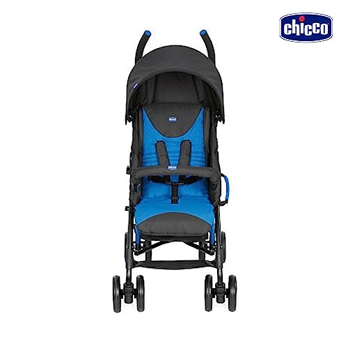 Chicco Echo Stroller with Bumper Bar, Pram for 0 to 5 years New Born / Baby / Toddler / Kid (Boy,Girl), Fully Reclining Backrest with 4 Positions, Adjustable Leg Rest, Compact Umbrella Fold with Easy to Carry Handle, 5-Point Safety Harness, Large Canopy w