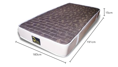 Deep Rest Foam Medium Comfort Ortho Bonnel Spring Mattress (75 X 72 X 6 Inches)