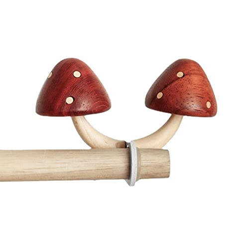 ATORSE® Wooden Fridge Magnets Mushroom Vegetable Souvenir Office Magnets Decorative