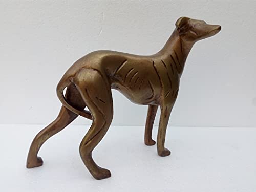 Dog Figurine Greyhound Pair Decorative Statue Sculpture