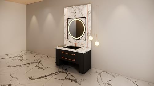 Wall Mirror for Dressing Table with LED Light,