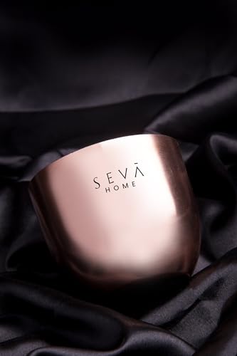 SEVA HOME Heirloom Candle - Classic - Berries (Rose Gold) | 40 Hours Long Burning | Candles for Home Decor, Luxury Gift for All Occasions