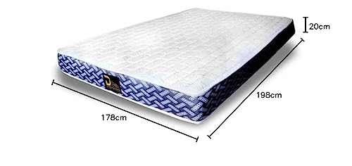 Deep Rest Orthopedic Bonded Foam - Dual Comfort Mattress - (78 X 70 X 8 Inches)