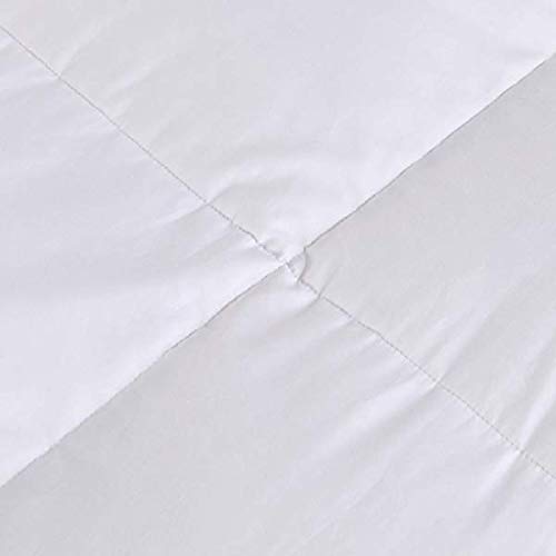 Coca Industries Microfiber 300 TC Quilt & Quilt Cover (White_Single)