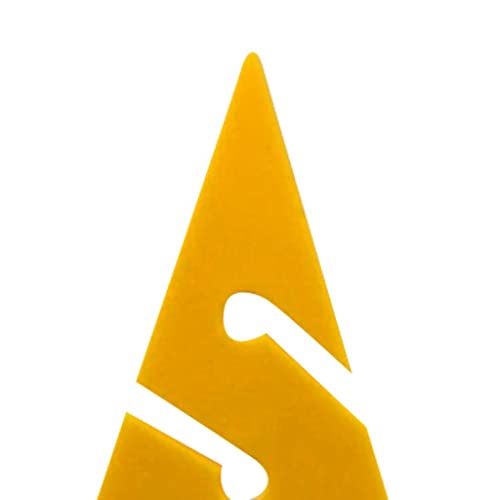 THE STYLE SUTRA®5 Pieces Triangle Line Arrow Marker for Scuba Diving Cave Wreck Dive Yellow