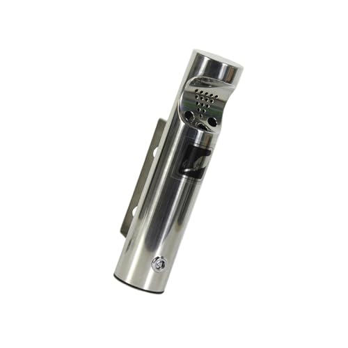 Ashtray Stainless Steel Wall Mount Practical Ash Holder for Patio Bar Garden Argent|Home & Garden|1 Ashtray Cylinder