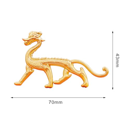 CALANDIS® Walking Chinese Dragon Figure Fridge Magnet 7x4.3cm for Holiday Season Decor | 1 Chinese Walking Dragon Refrigerator Magnet