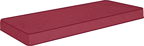 SLEEPSPA by Coirfit Natural STARLIFE� Extra Firm Direct from Factory 6' Inch Double Size Coir Mattress (78 x 48 x 6, Red)