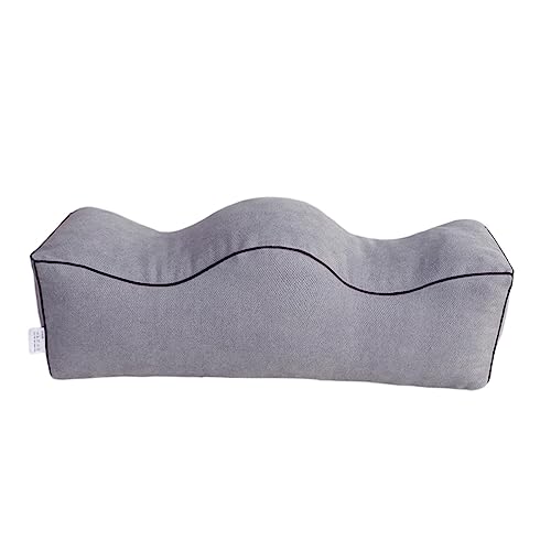 CLUB BOLLYWOOD® Leg Elevation Pillow for Pregnancy Skin Friendly Soft Ankle Elevation Pillow Deep Gray | Bedding | Bed Pillows | Bed Pillows | Bed Pillows | 1 Piece Knee Pillow